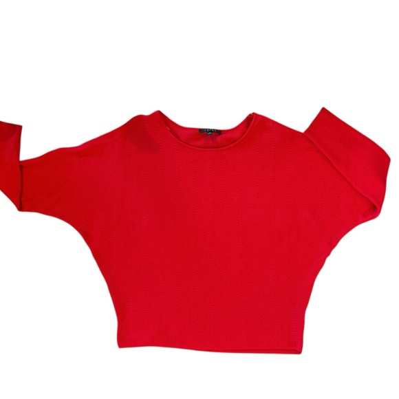 Cyrus Dolman Sleeve Red Women's Sweater - Picture 7 of 7